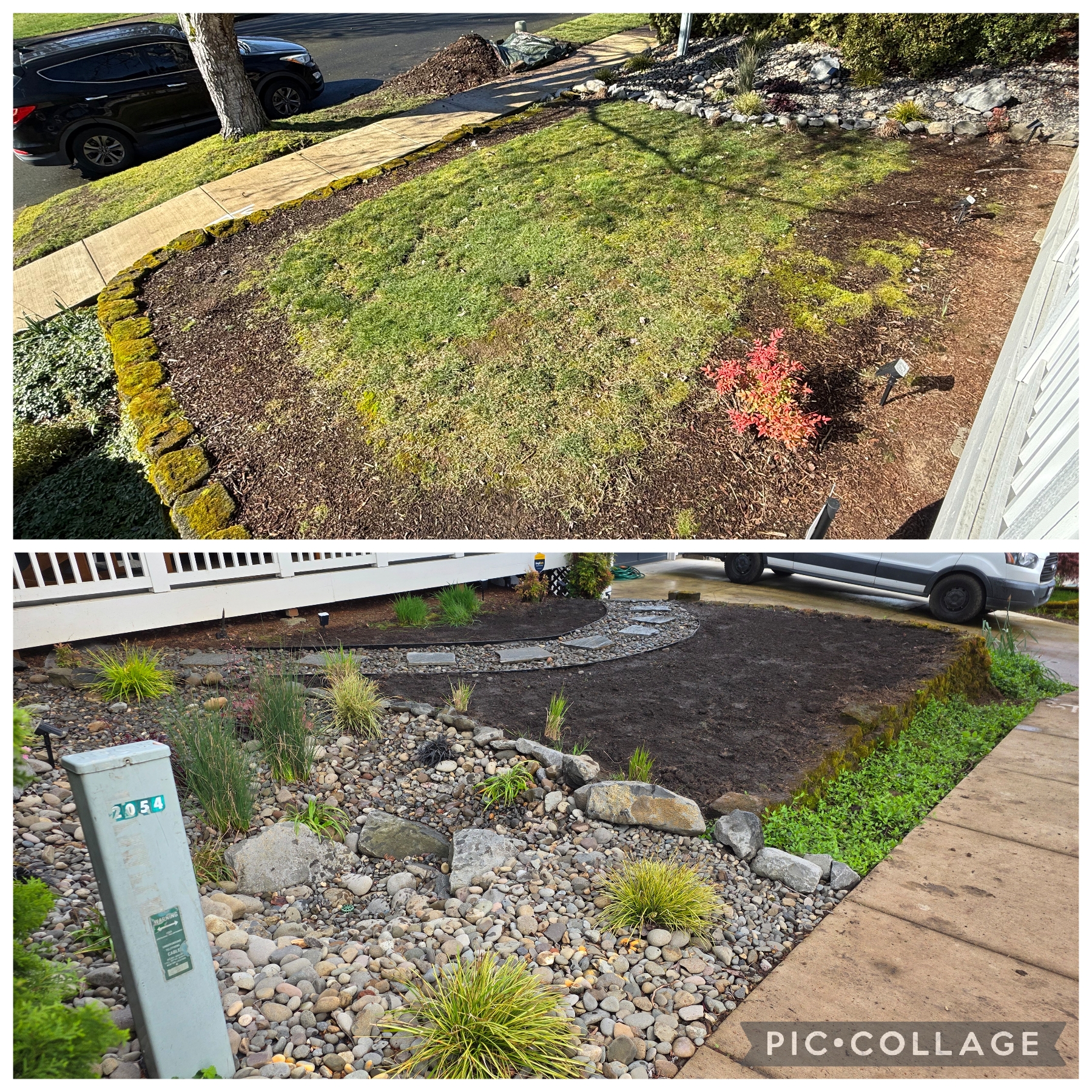 Landscape Renovation — Before & After